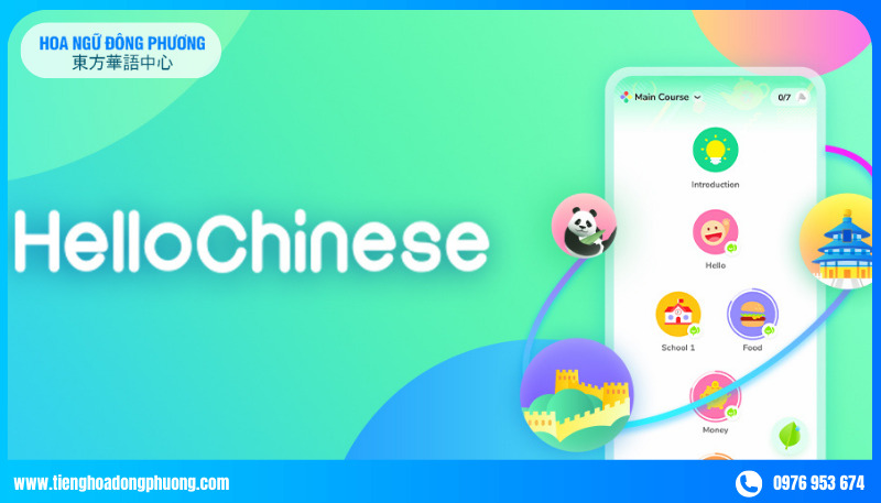 ứng dụng học tiếng trung Hello Chinese 