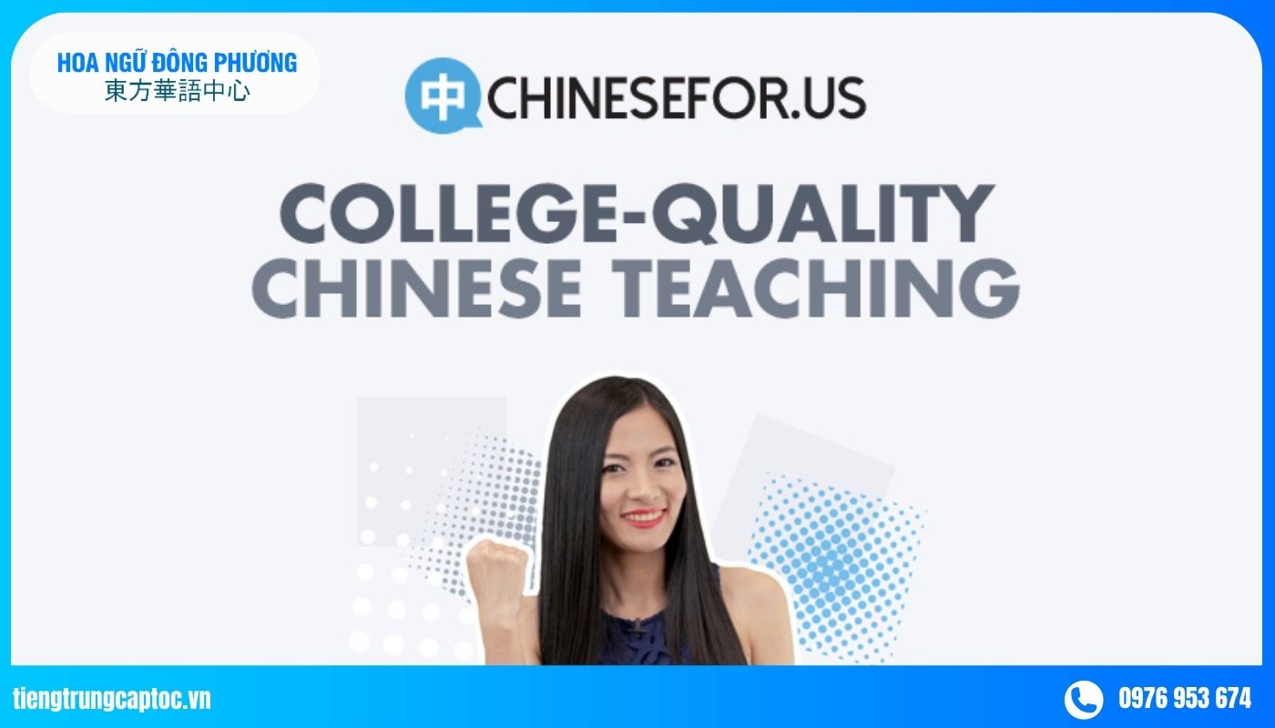 Kênh Youtube học Tiếng Trung cho người Việt Chinesefor.us