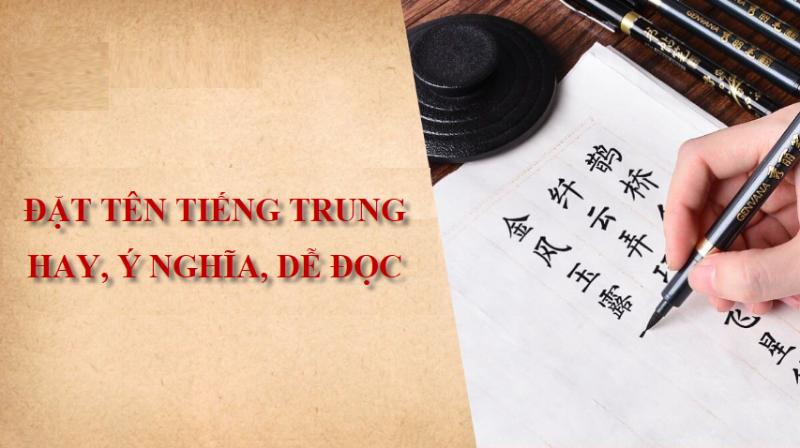 Tên tiếng Trung hay