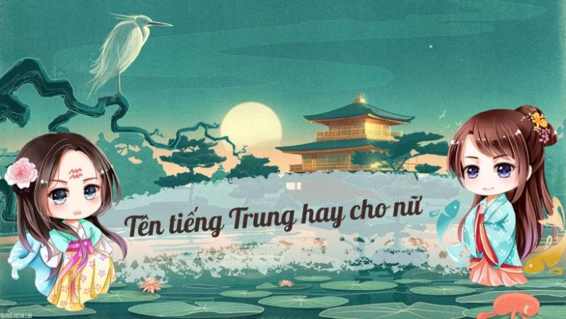 Tên tiếng Trung hay cho nữ bé gái